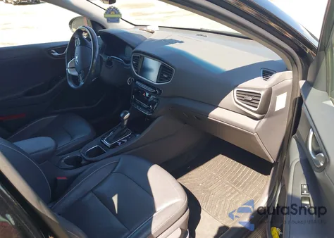 2019 Hyundai Ioniq Hybrid Limited из США, поврежденный, VIN KMHC05LC2KU109955